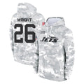 Ndoa NY.Jets #26 Nahshon Wright Player Arctic Camo Salute to Service Pullover Hoodies Limited Game Stitched Jerseys