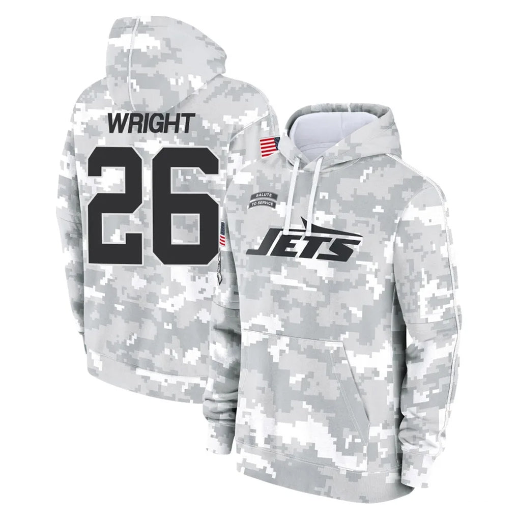 Ndoa NY.Jets #26 Nahshon Wright Player Arctic Camo Salute to Service Pullover Hoodies Limited Game Stitched Jerseys