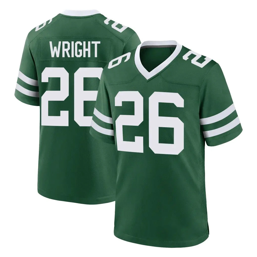 Ndoa NY.Jets #26 Nahshon Wright Player Green Legacy Home Game Stitched Jerseys