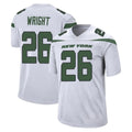 Ndoa NY.Jets #26 Nahshon Wright Player White Spotlight Home Game Stitched Jerseys