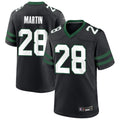 Ndoa NY.Jets #28 Curtis Martin Player Black Home Game Stitched Jerseys