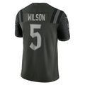 Ndoa NY.Jets #5 Garrett Wilson Player Gotham Green Vapor F.U.S.E. Limited Stitched Jerseys