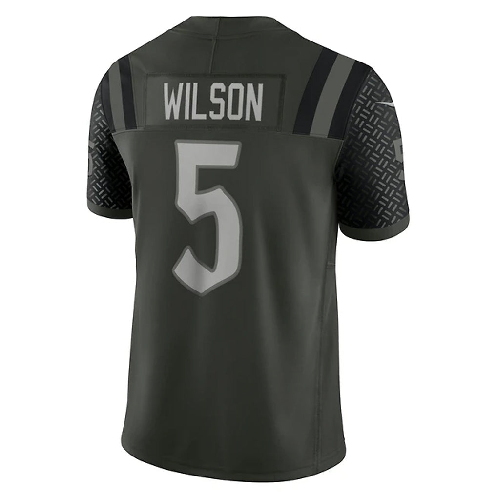 Ndoa NY.Jets #5 Garrett Wilson Player Gotham Green Vapor F.U.S.E. Limited Stitched Jerseys