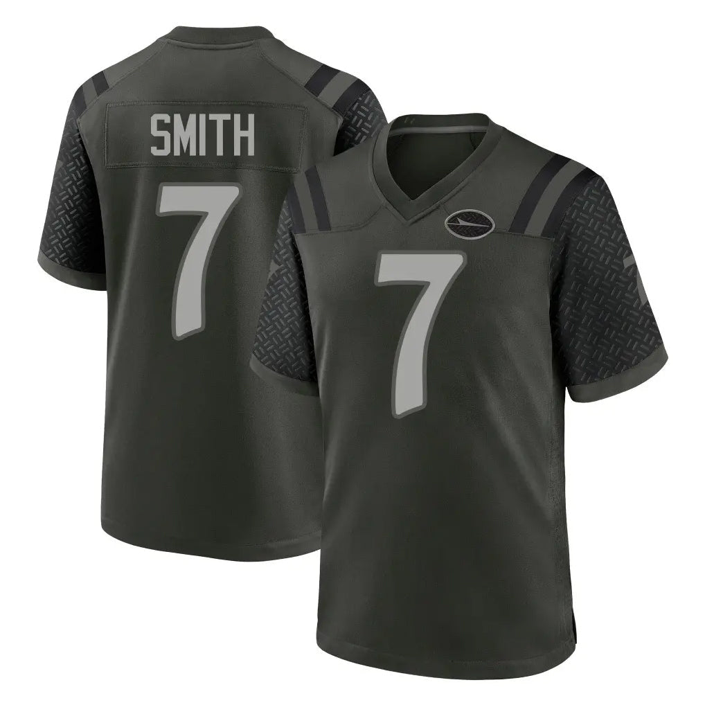 Ndoa NY.Jets #7 Geno Smith Player Green 2025 Rivalries Collection Home Game Stitched Jerseys