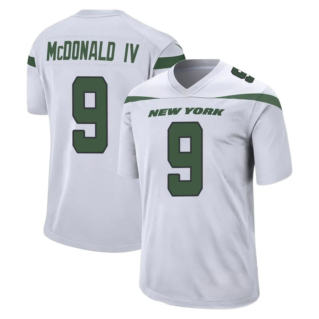Ndoa NY.Jets #9 Will McDonald IV Player White Spotlight Home Game Stitched Jerseys