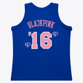 Ndoa NY.Knicks Mitchell & Ness x BLACKPINK Blue Hardwood Classics Swingman Jerseys - Limited Edition