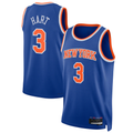 Ndoa NY.Knicks #3 Josh Hart Blue Swingman Player Jerseys - Icon Edition