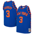 Ndoa NY.Knicks #3 Stephon Marbury Mitchell & Ness Blue 200506 Hardwood Classics Swingman Jerseys