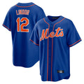 Ndoa NY.Mets #12 Francisco Lindor Player Royal Home Game Stitched Jerseys