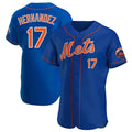 Ndoa NY.Mets #17 Keith Hernandez Player Royal Limited Elite Home Stitched Jerseys