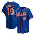 Ndoa NY.Mets #19 Bo Bichette Player Royal Home Game Stitched Jerseys