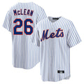 Ndoa NY.Mets #26 Nolan McLean Player White Home Game Stitched Jerseys