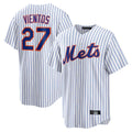 Ndoa NY.Mets #27 Mark Vientos Player White Home Game Stitched Jerseys