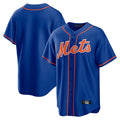 Ndoa NY.Mets Blank Player Royal Home Game Stitched Jerseys