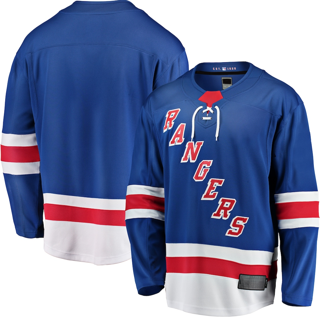 Ndoa NY.Rangers Blue Breakaway Home Jerseys
