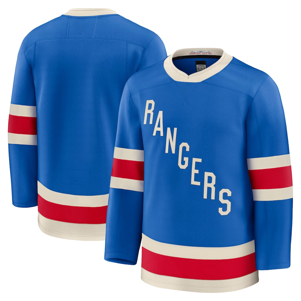 Ndoa NY.Rangers Blue Centennial Premium Jerseys