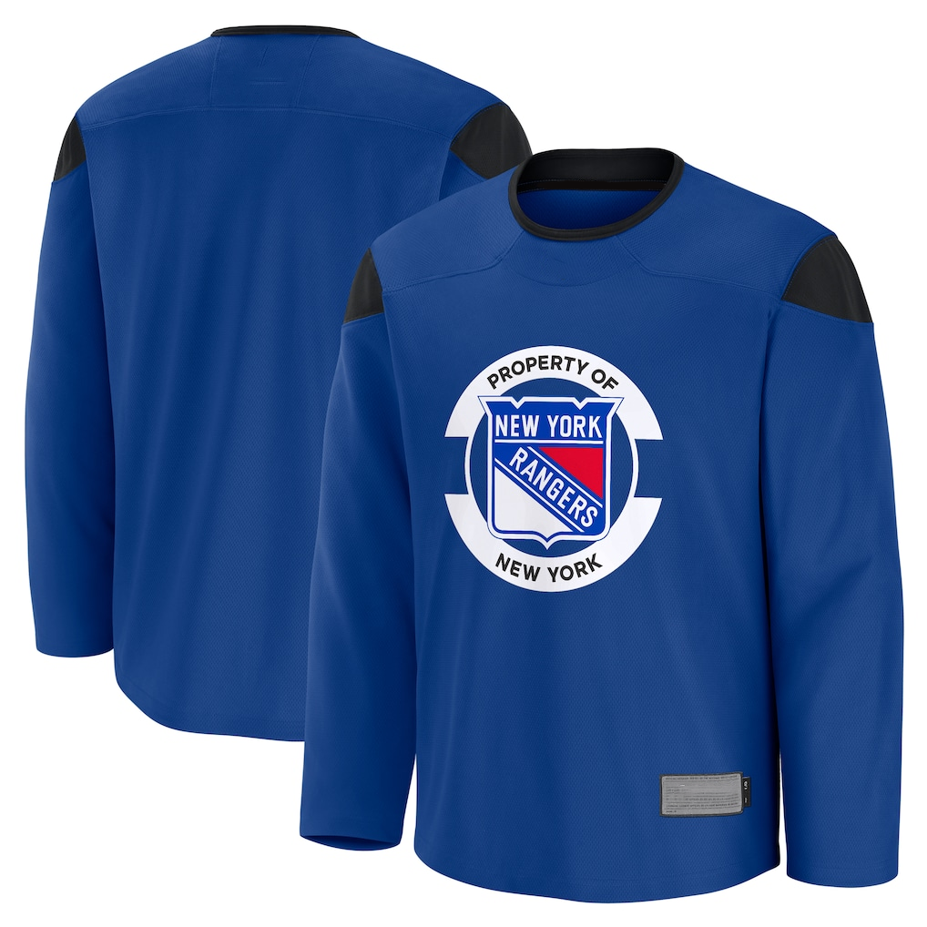 Ndoa NY.Rangers Blue Practice Jerseys