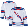 Ndoa NY.Rangers White Away Authentic Pro Jerseys