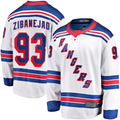 Ndoa NY.Rangers #93 Mika Zibanejad White Away Premier Breakaway Player Jerseys