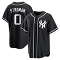 Ndoa NY.Yankees #0 Marcus Stroman Player Black Out Game Home Stitched Jerseys