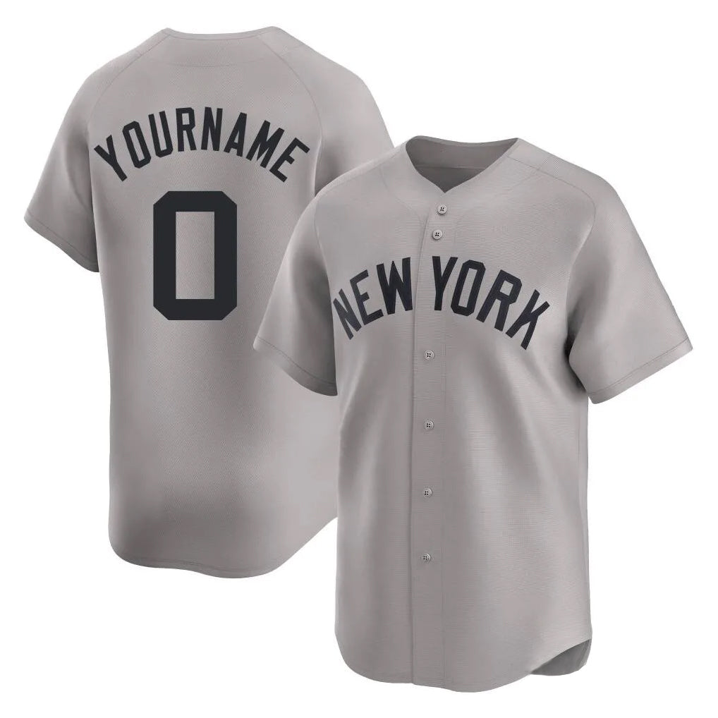 Ndoa NY.Yankees #0 Marcus Stroman Player Gray Limited Home Stitched Jerseys