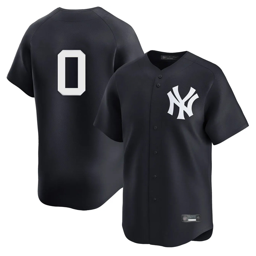 Ndoa NY.Yankees #0 Marcus Stroman Player Navy Alternate Limited Stitched Jerseys