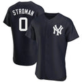 Ndoa NY.Yankees #0 Marcus Stroman Player Navy Limited Elite Home Stitched Jerseys