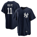 Ndoa NY.Yankees #11 Anthony Volpe Player Navy Game Stitched Jerseys