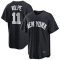 Ndoa NY.Yankees #11 Anthony Volpe Player Navy Home Game Stitched Jerseys