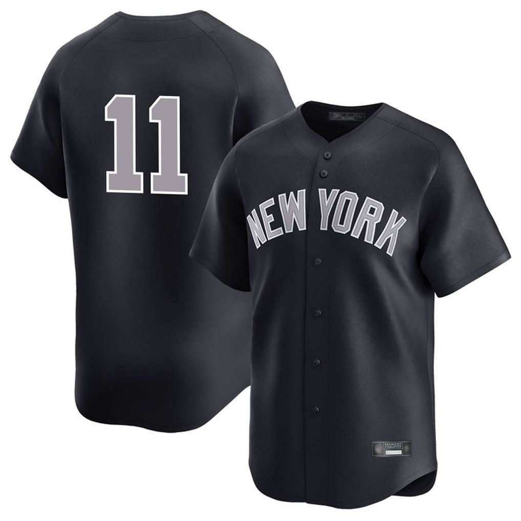 Ndoa NY.Yankees #11 Anthony Volpe Player Navy Limited Game Stitched Jerseys
