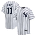 Ndoa NY.Yankees #11 Anthony Volpe Player White Game Home Stitched Jerseys