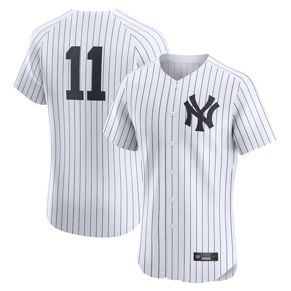 Ndoa NY.Yankees #11 Anthony Volpe Player White Limited Elite Home Stitched Jerseys
