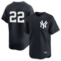 Ndoa NY.Yankees #22 Ben Rice Player Navy Alternate Limited Stitched Jerseys
