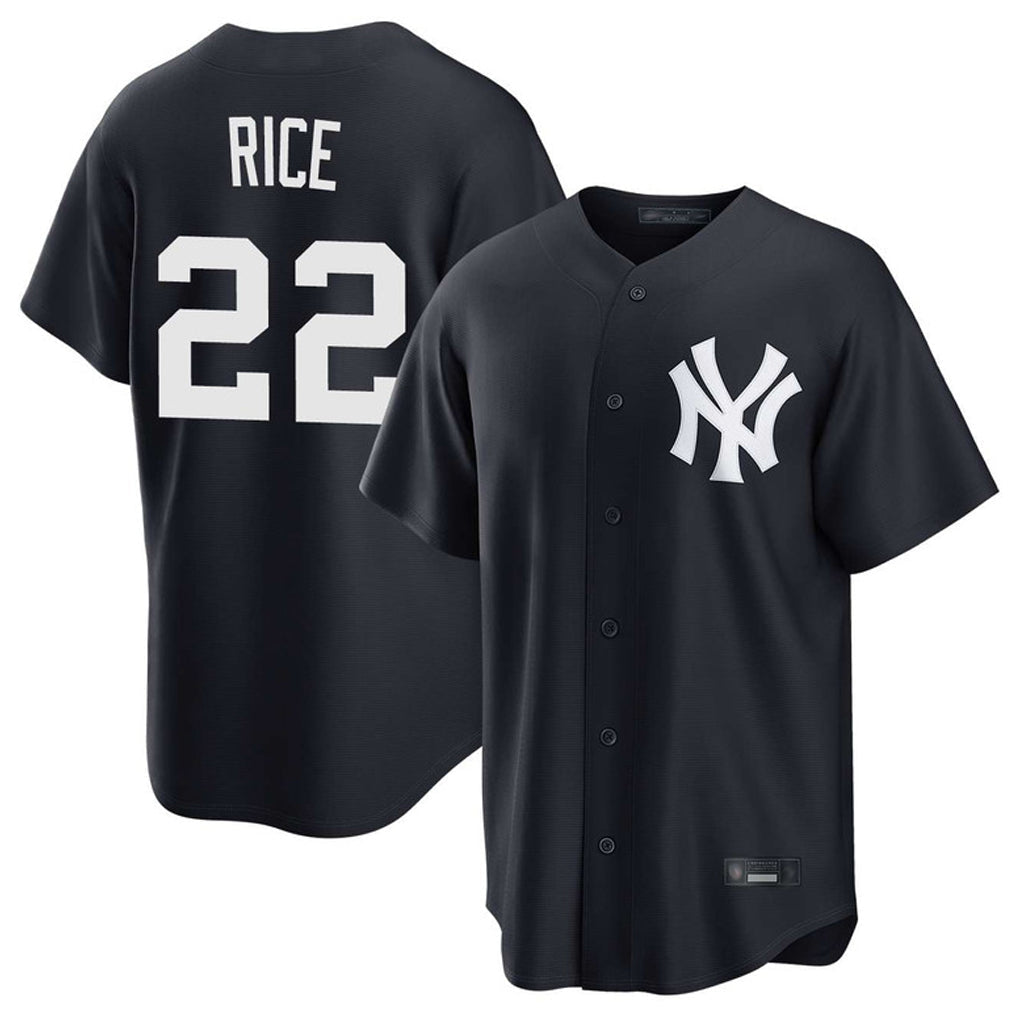 Ndoa NY.Yankees #22 Ben Rice Player Navy Game Home Stitched Jerseys