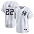 Ndoa NY.Yankees #22 Ben Rice Player White Limited Home Stitched Jerseys