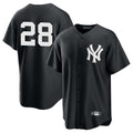 Ndoa NY.Yankees #28 Austin Wells Player Black Game Stitched Jerseys