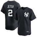 Ndoa NY.Yankees #2 Derek Jeter Player Navy Limited Home Stitched Jerseys