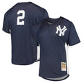 Ndoa NY.Yankees #2 Derek Jeter Player Navy Mitchell & Ness Limited Stitched Jerseys