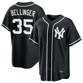 Ndoa NY.Yankees #35 Cody Bellinger Player Black Out Game Stitched Jerseys