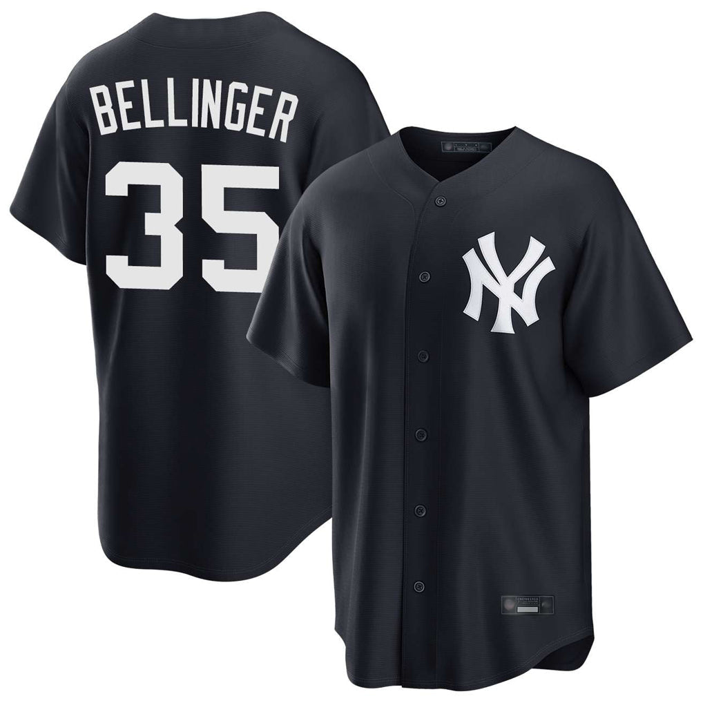 Ndoa NY.Yankees #35 Cody Bellinger Player Navy Game Stitched Jerseys