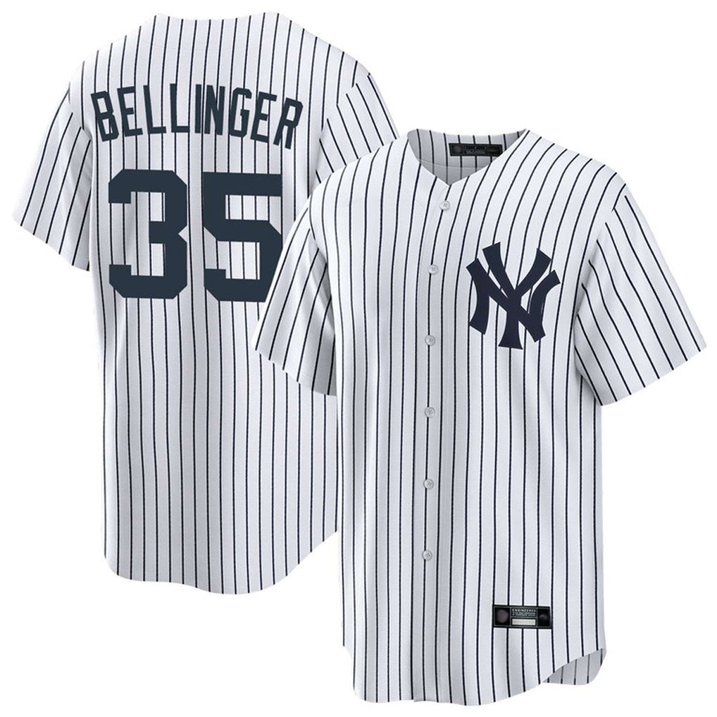 Ndoa NY.Yankees #35 Cody Bellinger Player White Game Home Stitched Jerseys