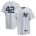 Ndoa NY.Yankees #42 Mariano Rivera Player White Game Stitched Jerseys