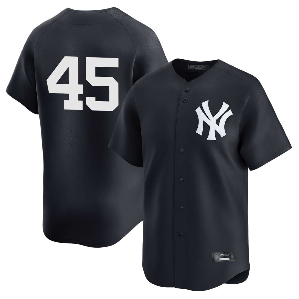 Ndoa NY.Yankees #45 Gerrit Cole Player Navy Limited Home Stitched Jerseys