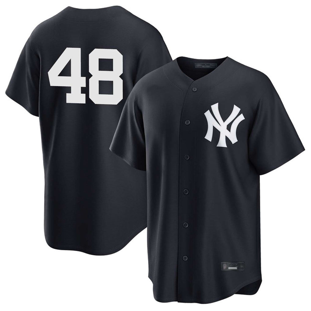 Ndoa NY.Yankees #48 Paul Goldschmidt Player Navy Game Stitched Jerseys
