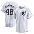 Ndoa NY.Yankees #48 Paul Goldschmidt Player White Limited Stitched Jerseys