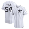 Ndoa NY.Yankees #54 Max Fried Player White Limited Elite Home Stitched Jerseys