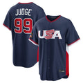 Ndoa NY.Yankees #99 Aaron Judge Player Navy USA 2026 World Classic Limited Game Stitched Jerseys