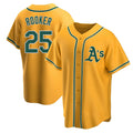 Ndoa Athletics #25 Brent Rooker Player Replica Gold Personalized Jerseys