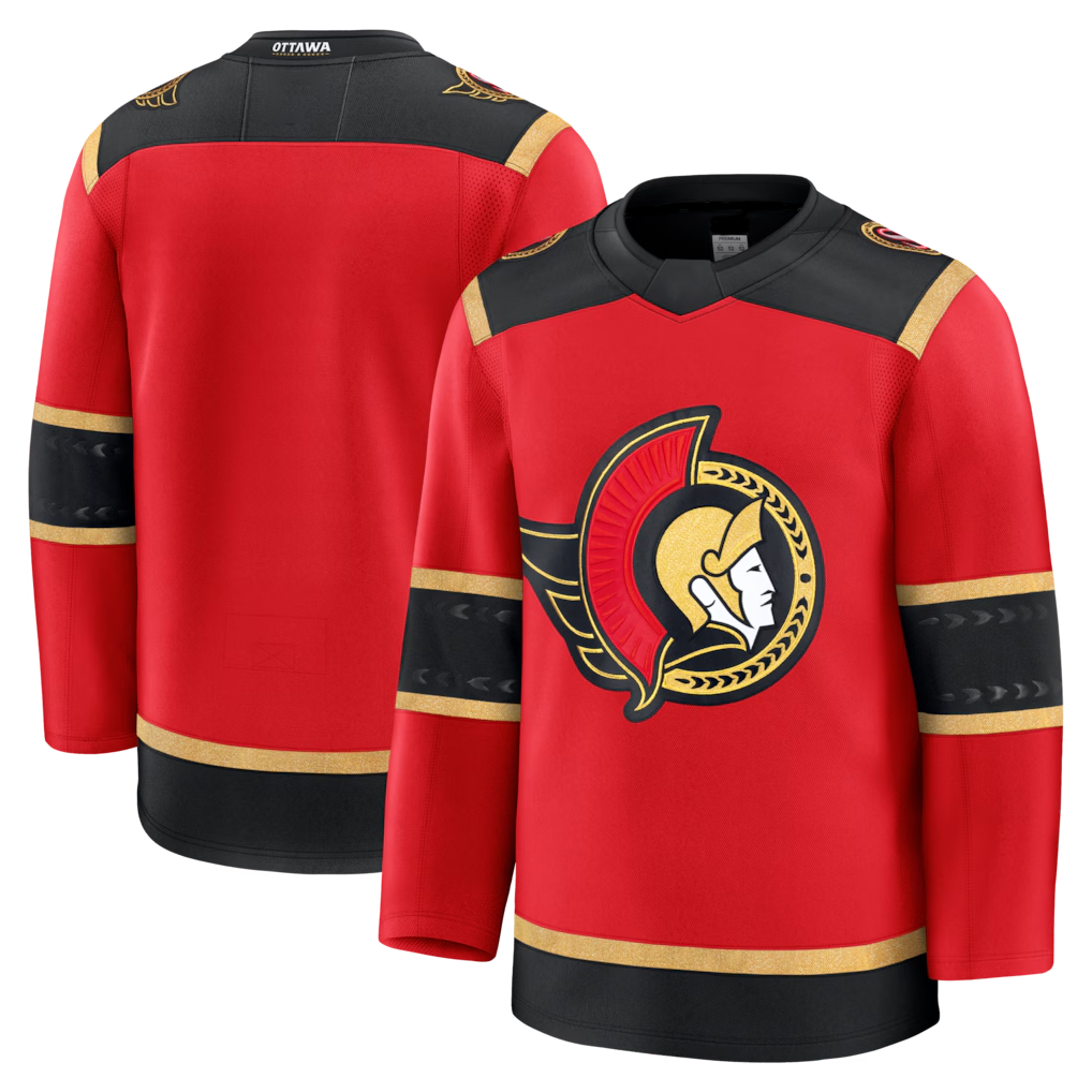 Ndoa O.Senators Red Alternate Premium Jerseys