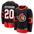Ndoa O.Senators #20 Fabian Zetterlund Black Home Breakaway Jerseys